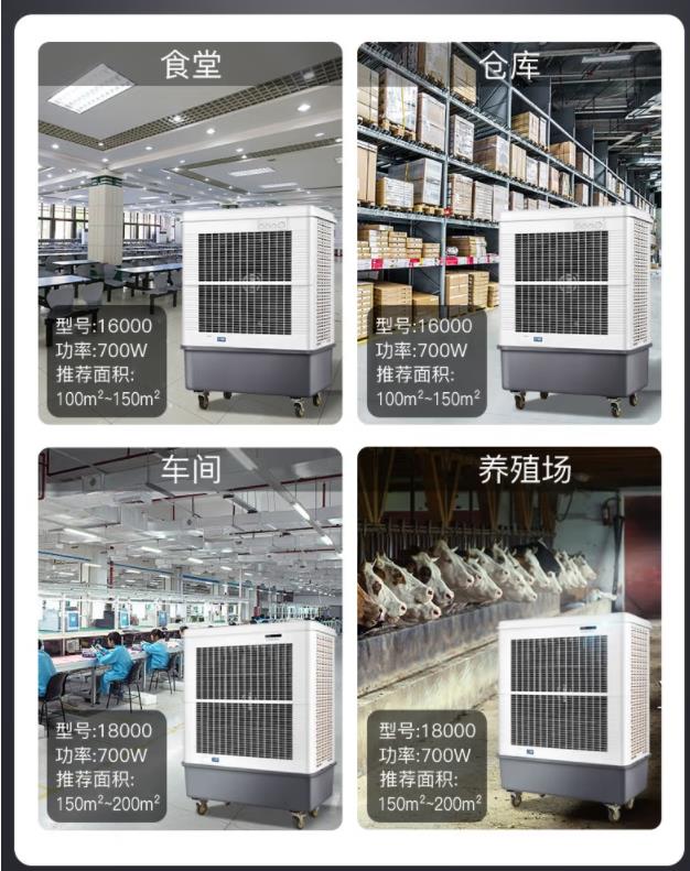雷豹工業(yè)冷風機移動商用空調(diào)扇單冷水冷空調(diào)家用制冷風扇網(wǎng)吧廠房